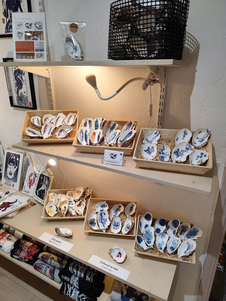 Stand Huitres décorées